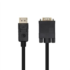 Aisens DP/M to VGA/M Converter Black 2.0m