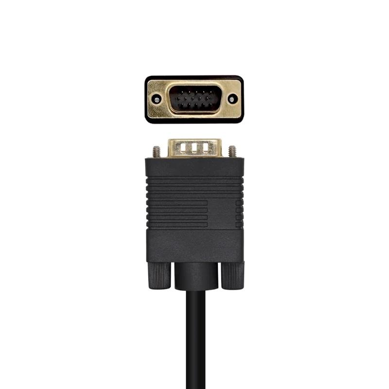 Aisens Conversor DP/M-VGA/M negro 2.0m Aisens Conversor DP/M-VGA/M negro 2.0m