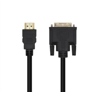 Aisens DVI 18+1/M to HDMI A/M Cable Black 1.8m