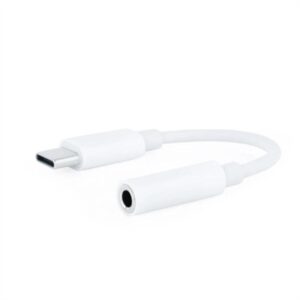 USB-C to Audio Jack Adapter, White
