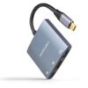 Nanocable Converter USB-C to HDMI/USB3.0/PD 15cm