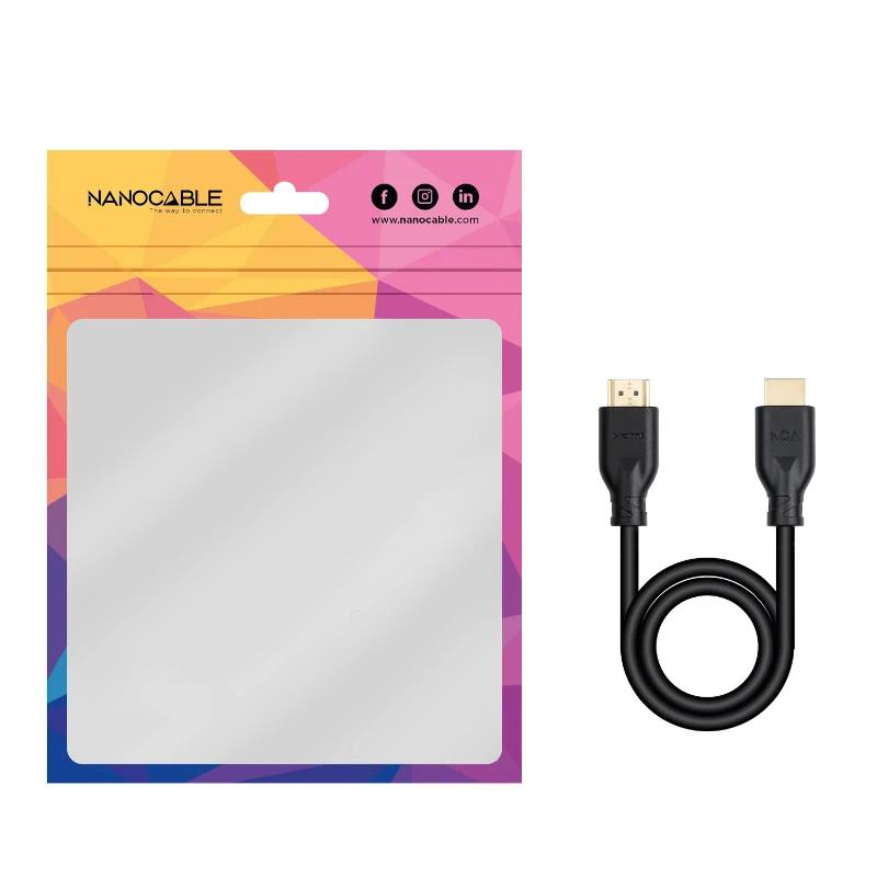 Cabo HDMI V2.0 4K@60HZ 18Gbps CCS 1.5 M Nanocable Cabo HDMI V2.0 4K@60HZ 18Gbps CCS 1.5 M Nanocable