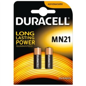 Duracell Alkaline Battery MN21 LR23A 12V Blister*2