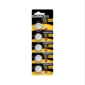 Duracell CR2032 3V Lithium Button Cell Battery BLISTER*5