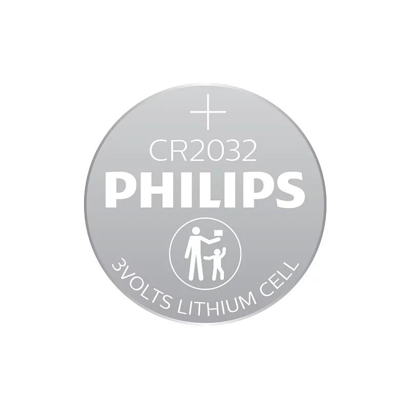 Philips CR2032 Lithium Button Battery 3V Blister*5 Philips CR2032 Lithium Button Battery 3V Blister*5