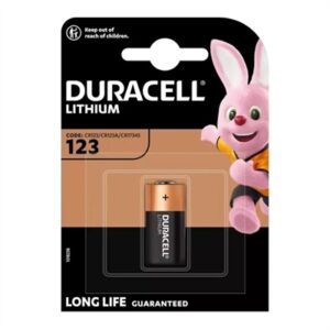 Duracell Ultra Lithium Battery CR123A 3V