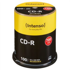 Intenso CD-R 700MB/80min TUBE 100 unidades