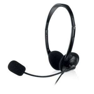 EWENT EW3563 Stereo Headphones + Microphone