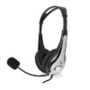 Auriculares + Microfone Estéreo Preto EW3562
