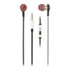 NGS Metal Earphones Flat 1.2m Silver