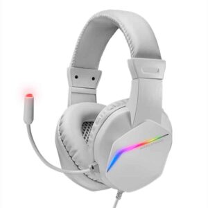 MRS GAMING Aur+micro MH122 FRGB Cancel Noise White