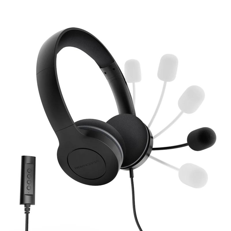 Auriculares Energy Sistem Office 3 Preto Auriculares Energy Sistem Office 3 Preto