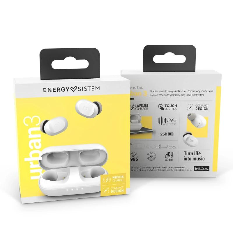 Energy Sistem Urban 3 Coconut headphones Energy Sistem Urban 3 Coconut headphones