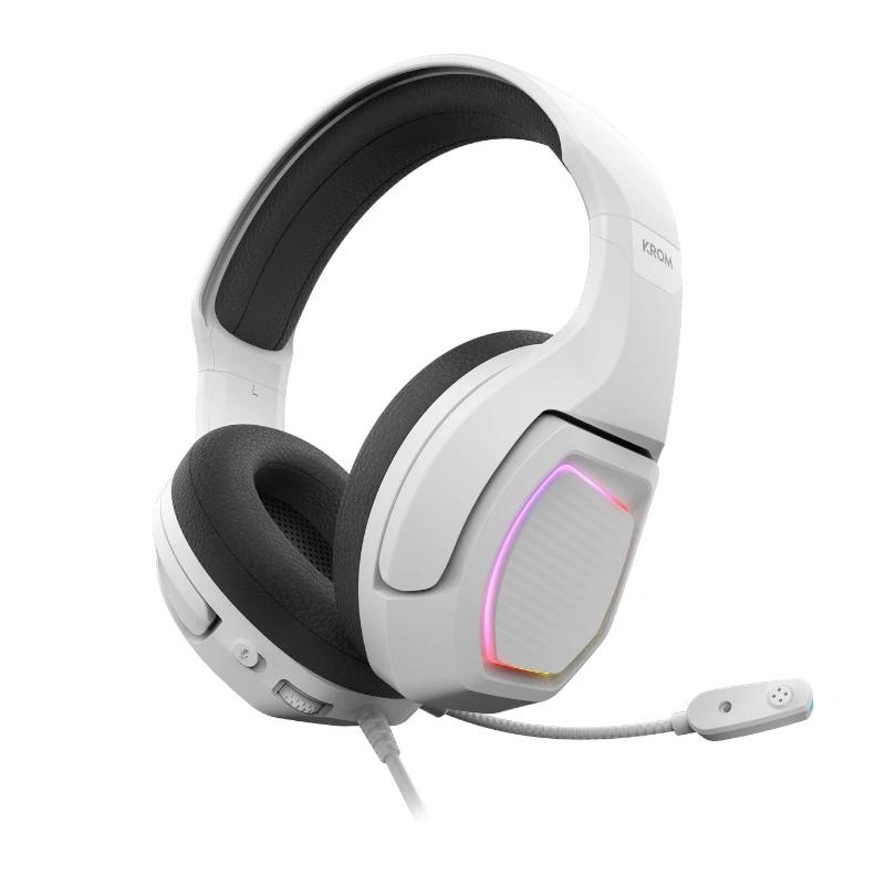 KROM KOPA AURICULARES GAMING 7.1 VIRTUAL BRANCO KROM KOPA AURICULARES GAMING 7.1 VIRTUAL BRANCO