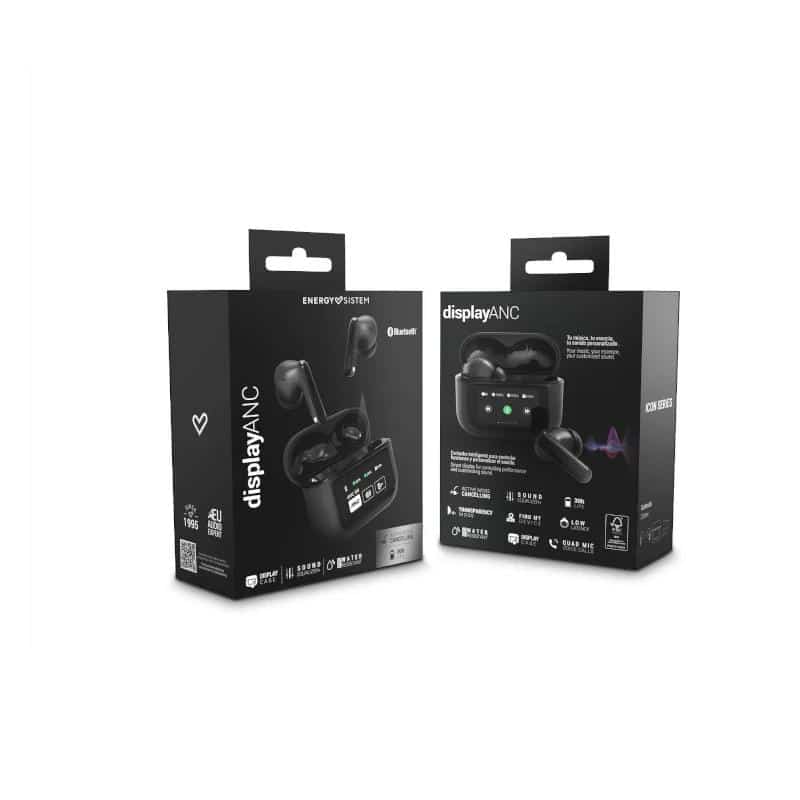 Energy Sistem ANC Display Headphones Graphite TW Energy Sistem ANC Display Headphones Graphite TW