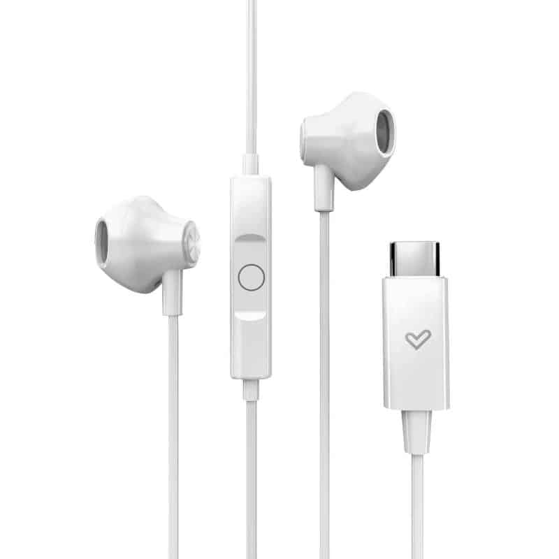 Auriculares Energy Sistem EasyPods Type C Snow Auriculares Energy Sistem EasyPods Type C Snow