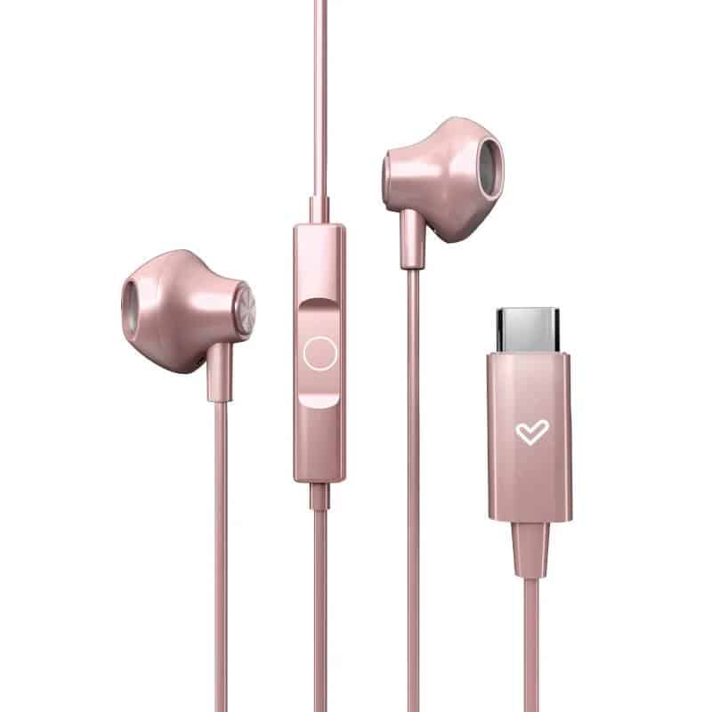 Auriculares Energy Sistem EasyPods Type C Rosa Auriculares Energy Sistem EasyPods Type C Rosa