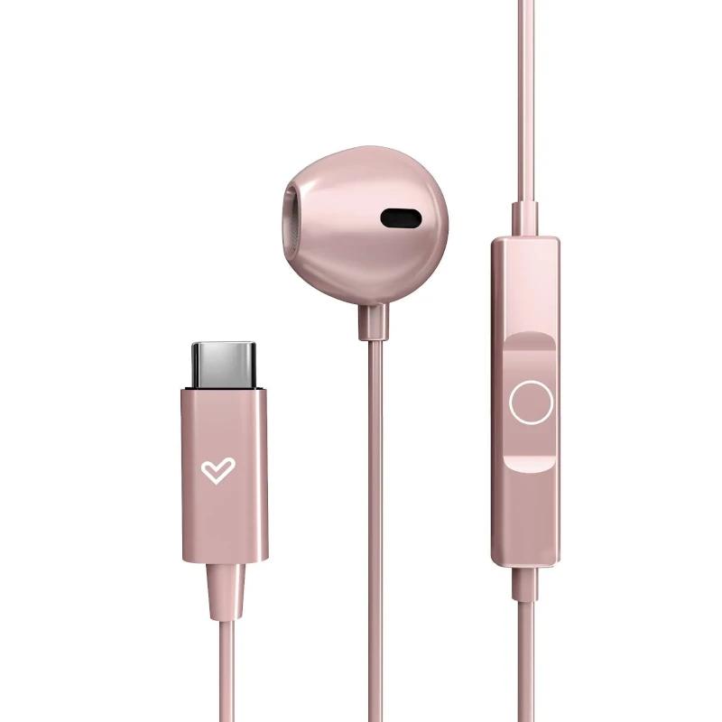 Auriculares Energy Sistem EasyPods Type C Rosa Auriculares Energy Sistem EasyPods Type C Rosa