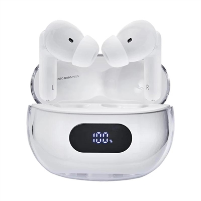Intenso | Auriculares TWS Buds Plus ANC+ENC | Branco