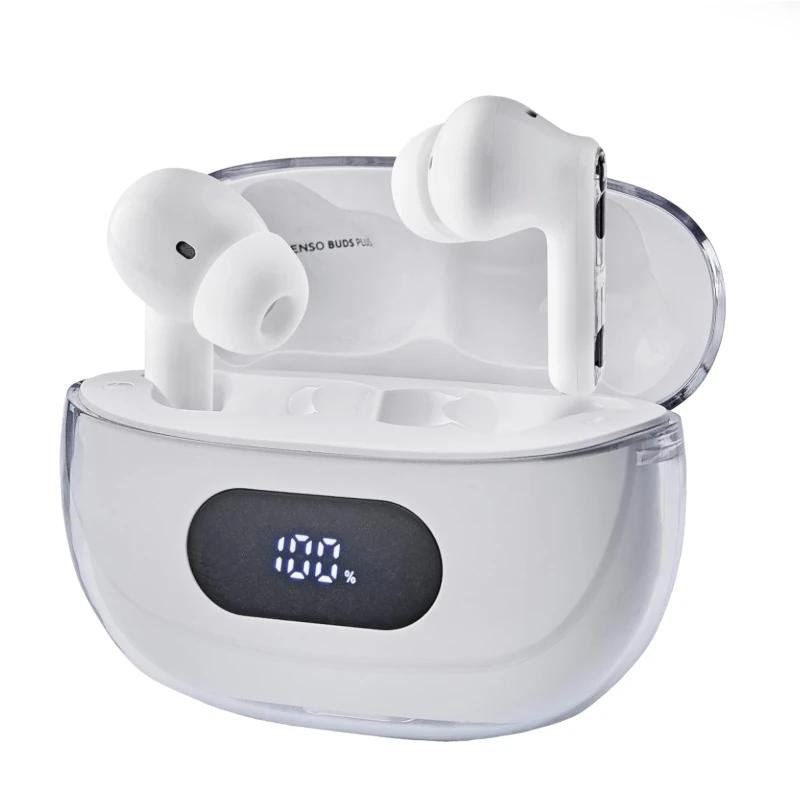 Intenso | Auriculares TWS Buds Plus ANC+ENC | Branco Intenso | Auriculares TWS Buds Plus ANC+ENC | Branco