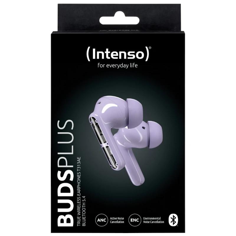 Intenso | Auriculares TWS Buds Plus ANC+ENC | lilás Intenso | Auriculares TWS Buds Plus ANC+ENC | lilás