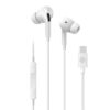 Celly USB-C Wired Headphones White