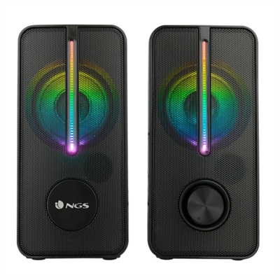 NGS Colunas GAMING RGB 12W USB GSX-150