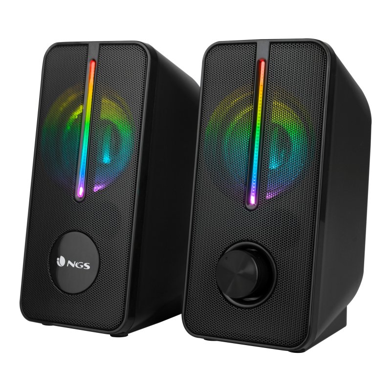 NGS Colunas GAMING RGB 12W USB GSX-150 NGS Colunas GAMING RGB 12W USB GSX-150