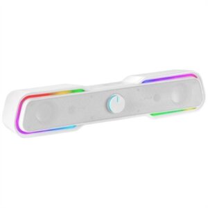 MARS GAMING MSBXW Speakers USB Jack BT 5.0 White