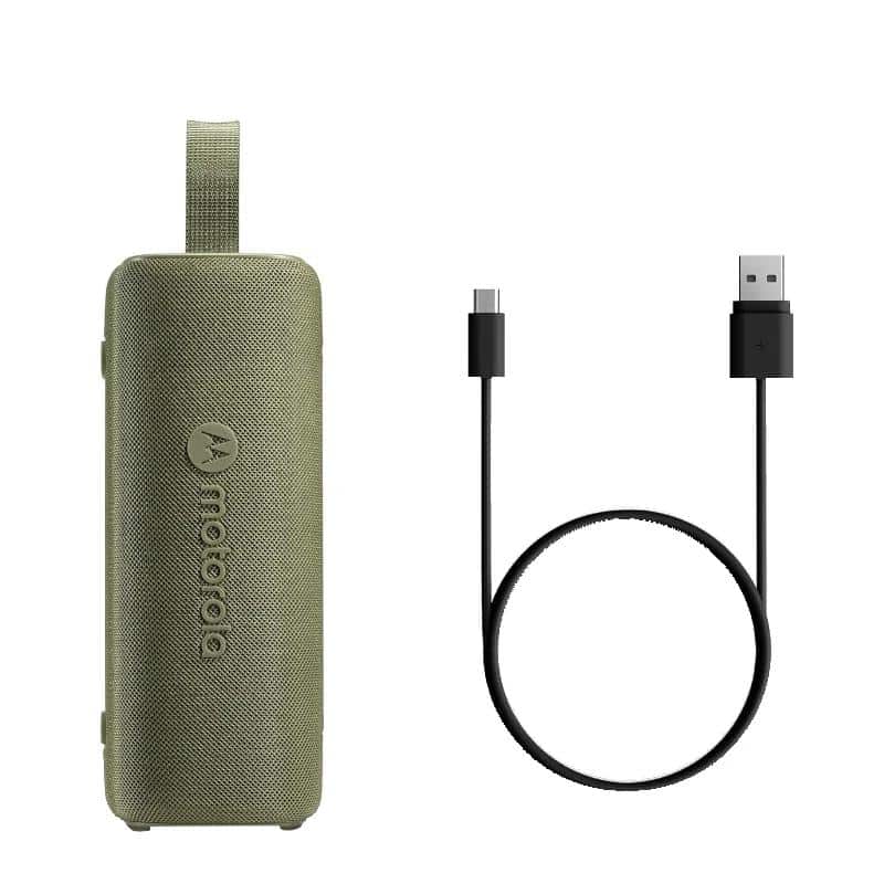 Motorola Coluna ROKR 600 VERDE 30W BT IP67 Motorola Coluna ROKR 600 VERDE 30W BT IP67