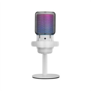 MARS GAMING Microfone Pro ADC 196KHZ 24BITS branco