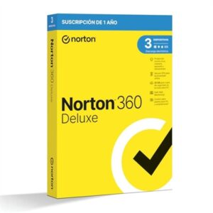 NORTON 360 Deluxe 25GB 1 user 3 devices 1 year