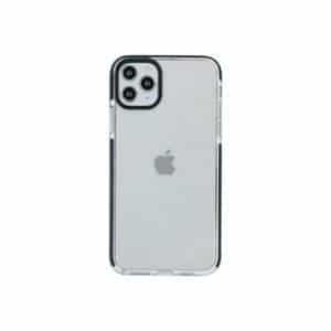 Qcharx Transparent Case iPhone 16E Black