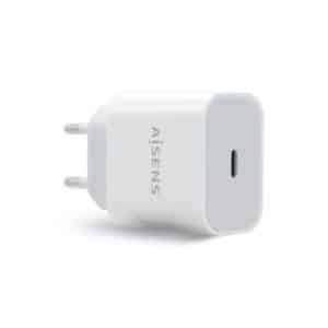 Aisens USB-C PD3.0 USB-A QC3.0 25W Charger WHITE