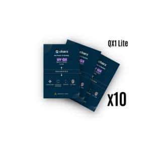 Qcharx HD Ultraviolet Blade Pack 10 for QX1Lite