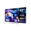 Televisão QLED Smart Tech UHD 43 43QG02V Google TV
