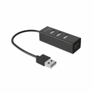 Mediavange MRCS502 4 Port USB 2.0 Hub Black