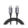 Ugreen USB-C Braided Aluminum Cable 1M Black
