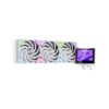XYZ Hydroview 360 White Liquid Cooling Radiator