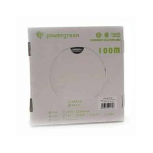 Bobina de Cabo Pepegreen CAT6 100M Rígido