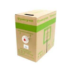 Bobina de Cabo Pepegreen CAT6 UTP 305M Exterior
