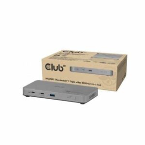 Club3D 5-in-1 USB-C Hub Thunderbolt 5 180W 5K60Hz