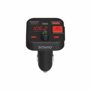 FM Transmitter for Car with Fast Charging Savio TR-15