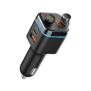 Savio TR-12 Bluetooth FM Transmitter Car