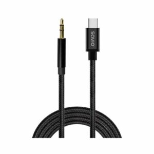 Savio CL-187 1M USB-C to Mini-Jack Cable