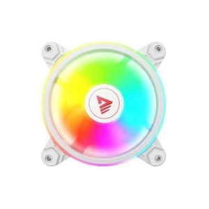 Kit 4 Ventiladores PC Savio com Controlo White Fan-01