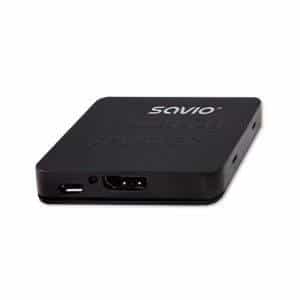 Splitter 1x2 HDMI 4K 3D Savio CL-93 Preto
