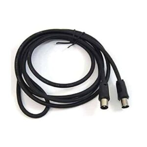 Pepegreen Antenna Cable Black 1.8M M/M