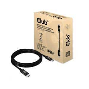 Club3D Certified USB4 80G Gen3.2 Type-C Cable 2M