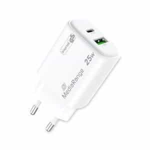 Mediavange Dual USB-A and USB-C 25W Charger
